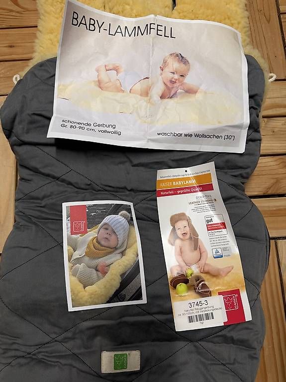 Sacchi a pelo: Kaiser Lammfell Kinderwagen – Usato da Schaffhausen venduto da Lama83 2