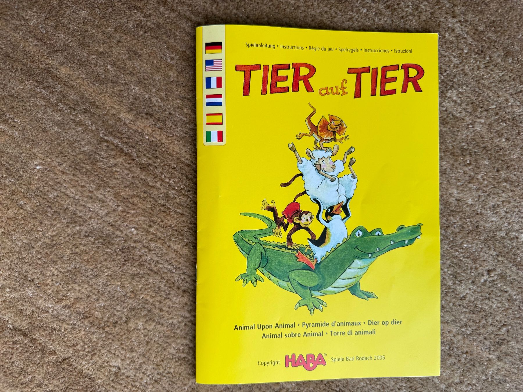 Haba Giochi: HABA - Tier auf Tier – Usato da Aarau venduto da Kilauea 2