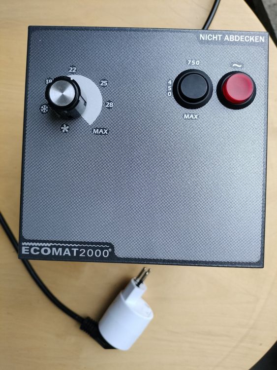 Ecomat 2000 Classic Select chauffage électrique gris