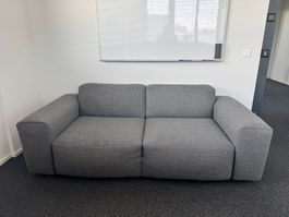 Habitat Posada 3-Sitzer Sofa, Stoff Fasoli Dunkelgrau