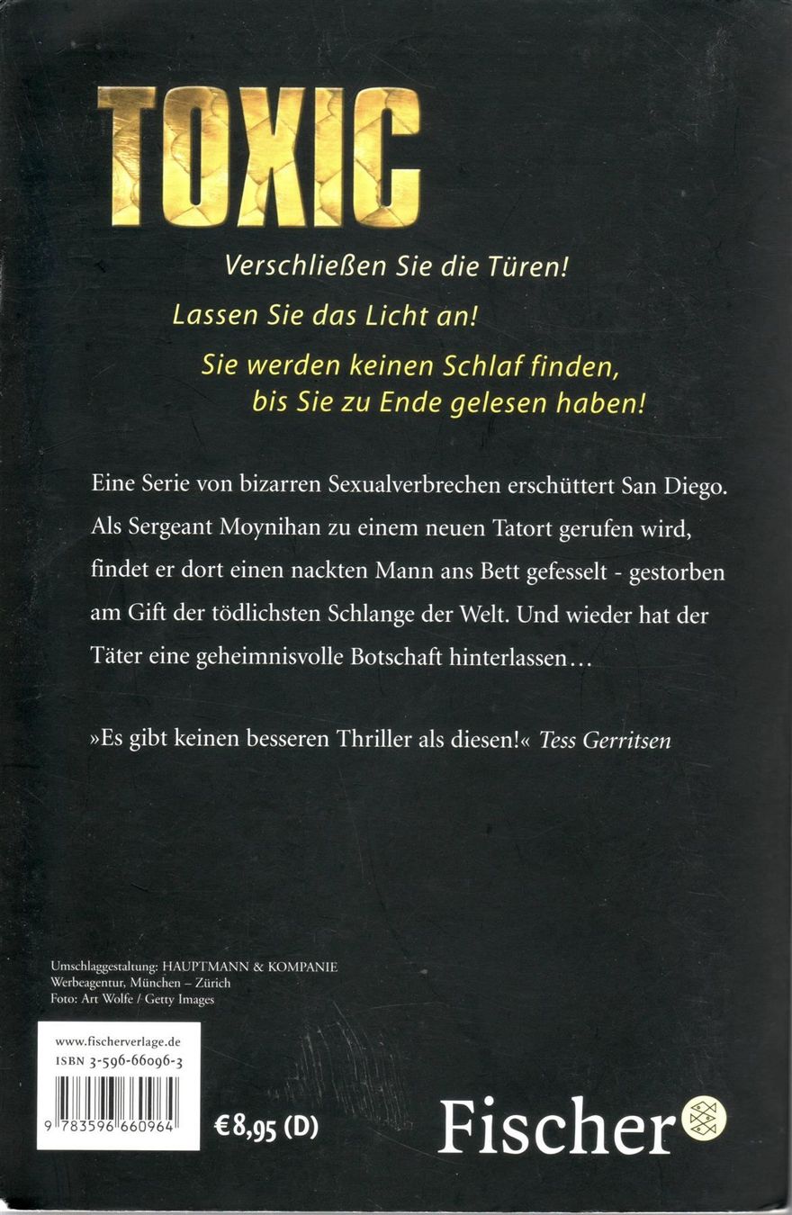 Bücher: Mark T. Sullivan - Toxic – Gebraucht aus Spiez von Crazyduck 1