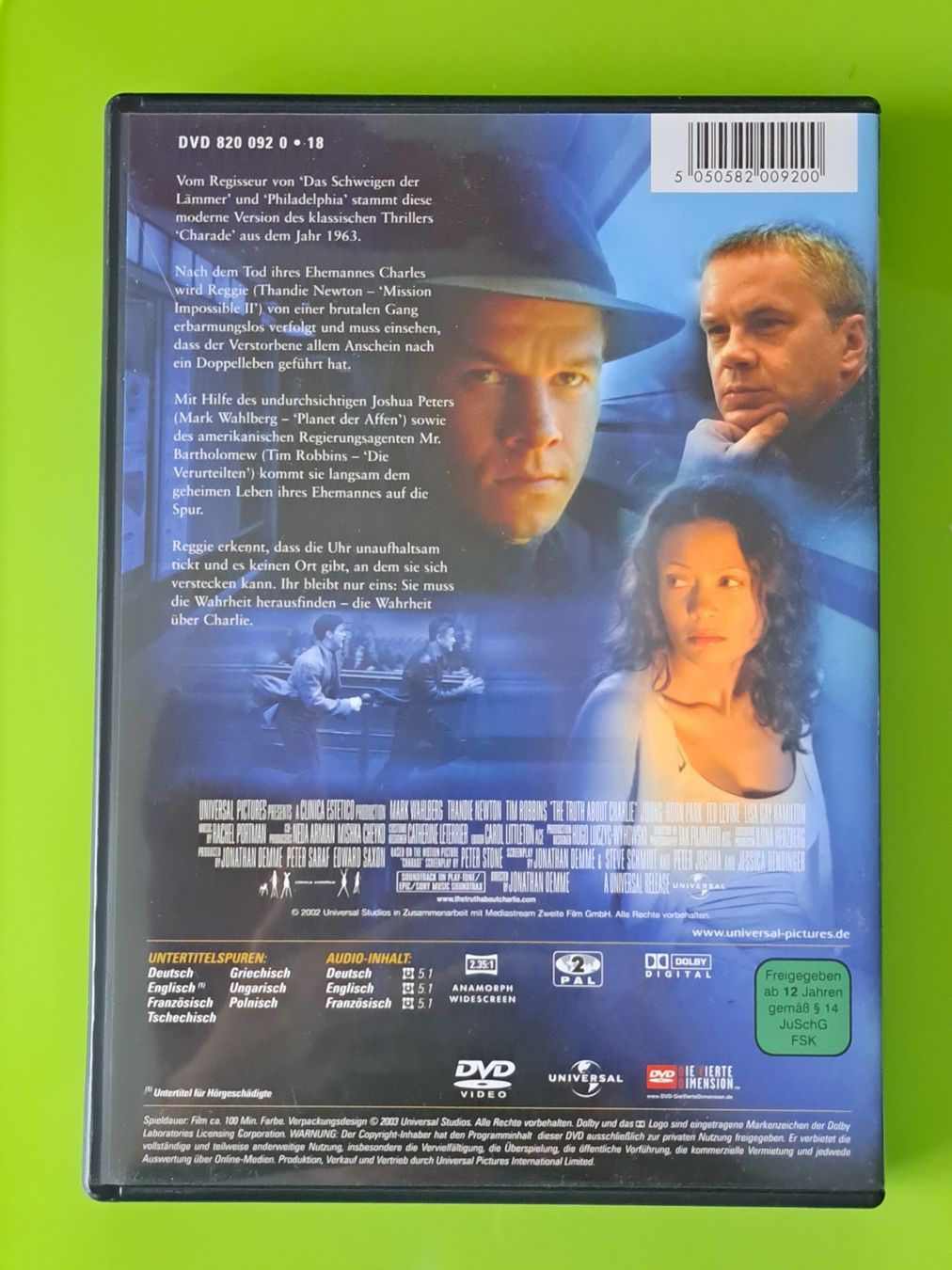 Alle DVDs: The Truth About Charlie. Thriller. – Gebraucht aus Romanshorn von Octa27 1