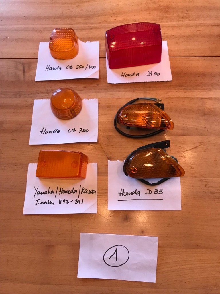 Honda Altro: HONDA Blinker & Stopp Lichter Abdeckung – Usato da Neunkirch venduto da autoscooter57