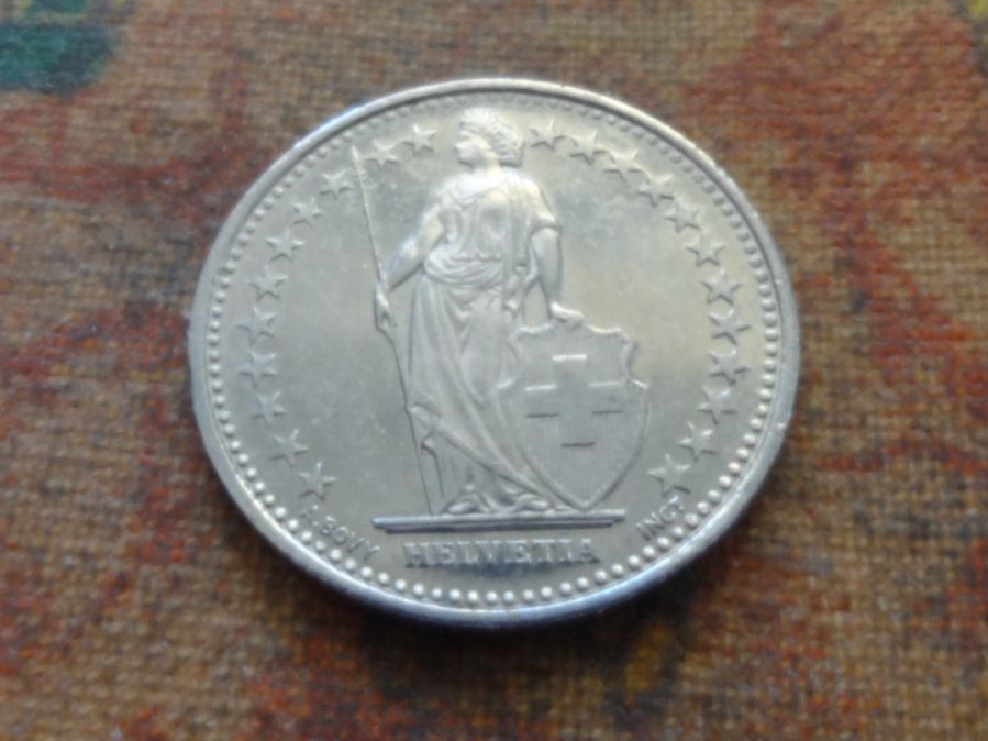 Alle Münzen: 1/2 Fr. 2007 – Gebraucht aus Romanel-sur-Lausanne von Swift13 1
