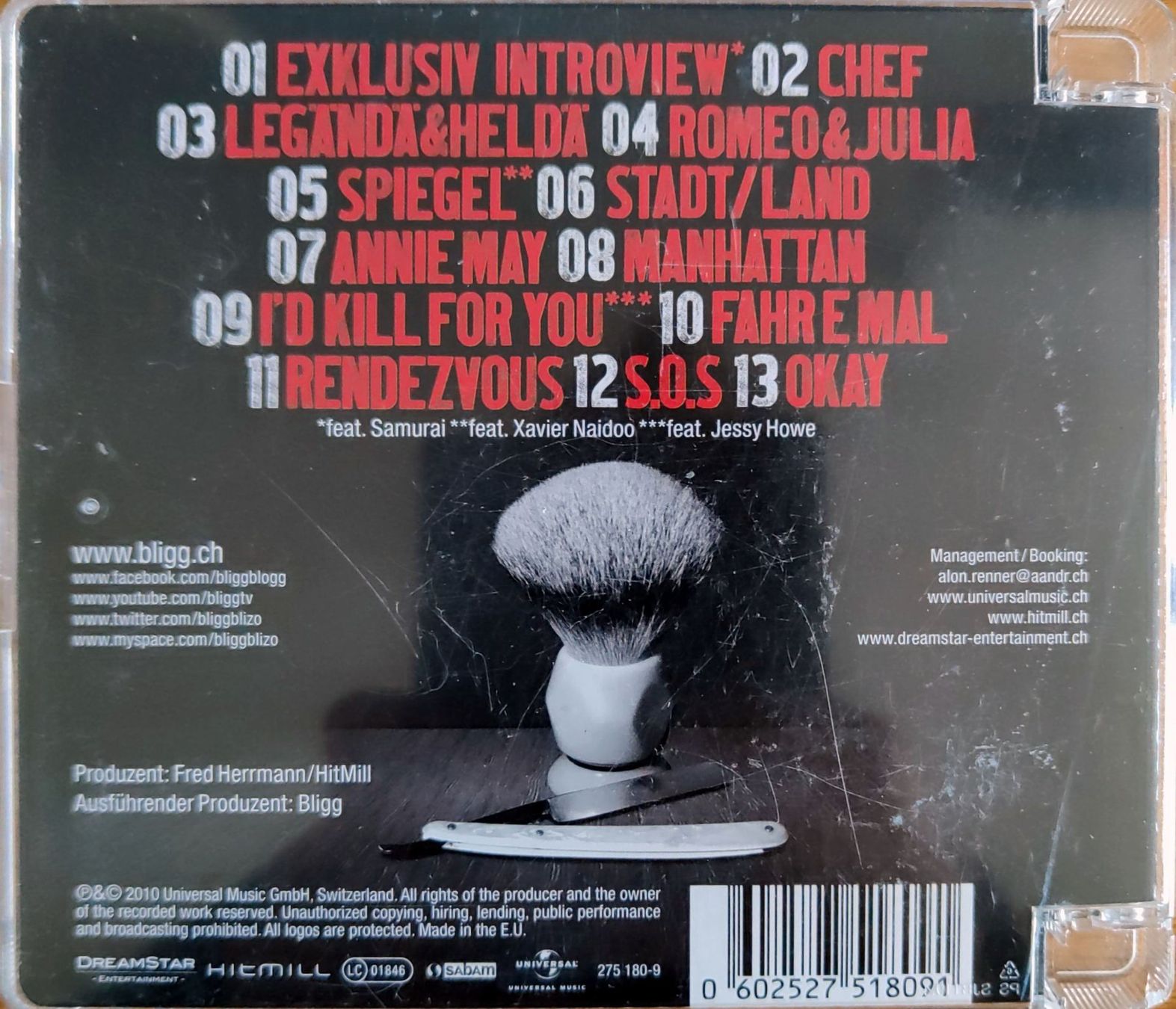 CD: BLIGG; Bart aber herzlich – Usato da Burg AG venduto da Franklin5736 1