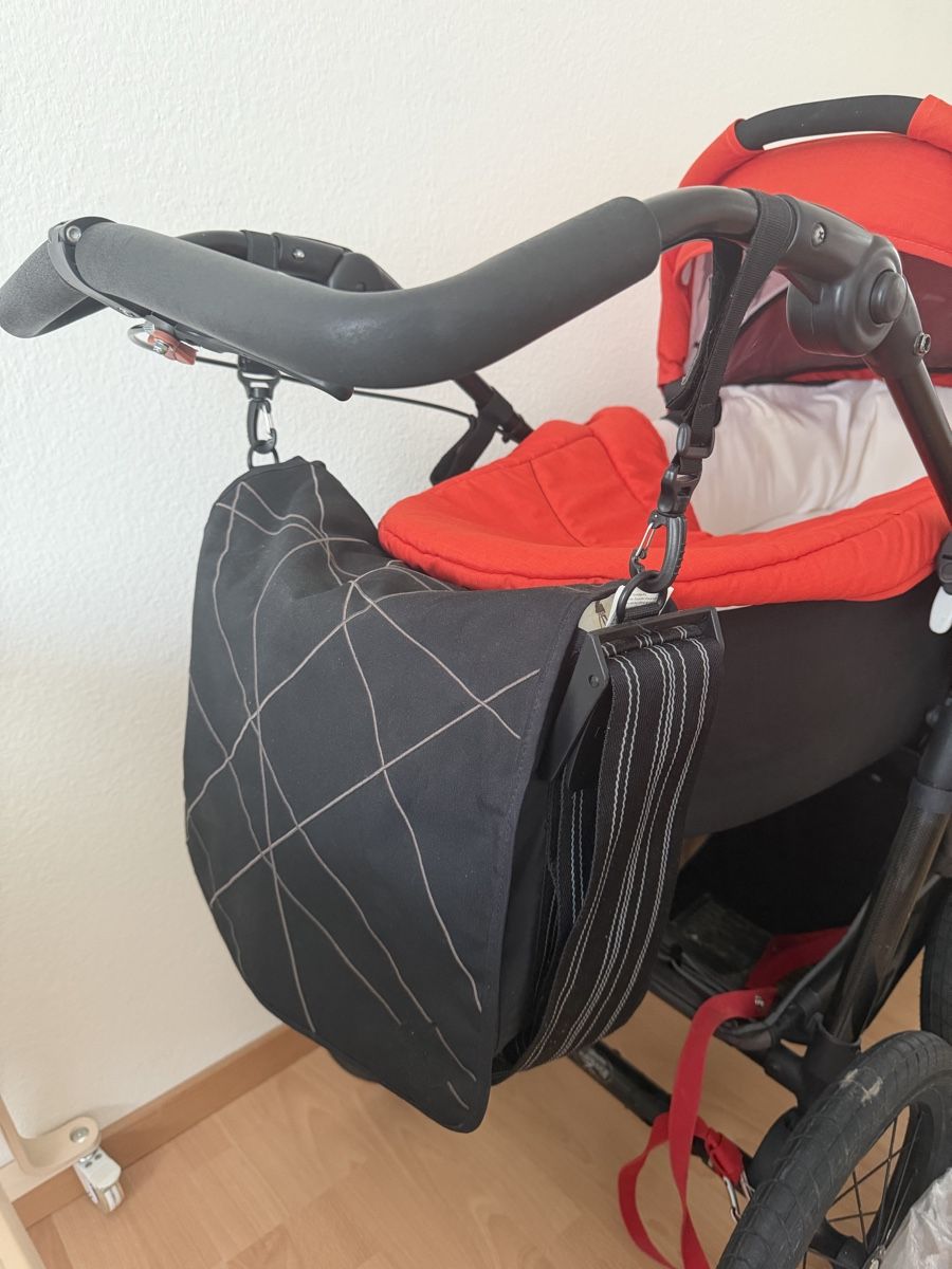 Lässig Borse & Zaini: Lässig Wickeltasche  Schwarz – Usato da Richterswil venduto da nufian005