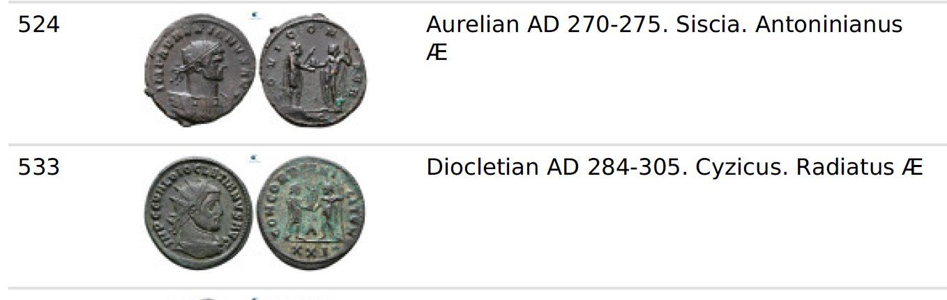 Tutti le monete: AURELIAN Antoninianus (270-275 AD) – Usato da La Sarraz venduto da classicworldcoins 1