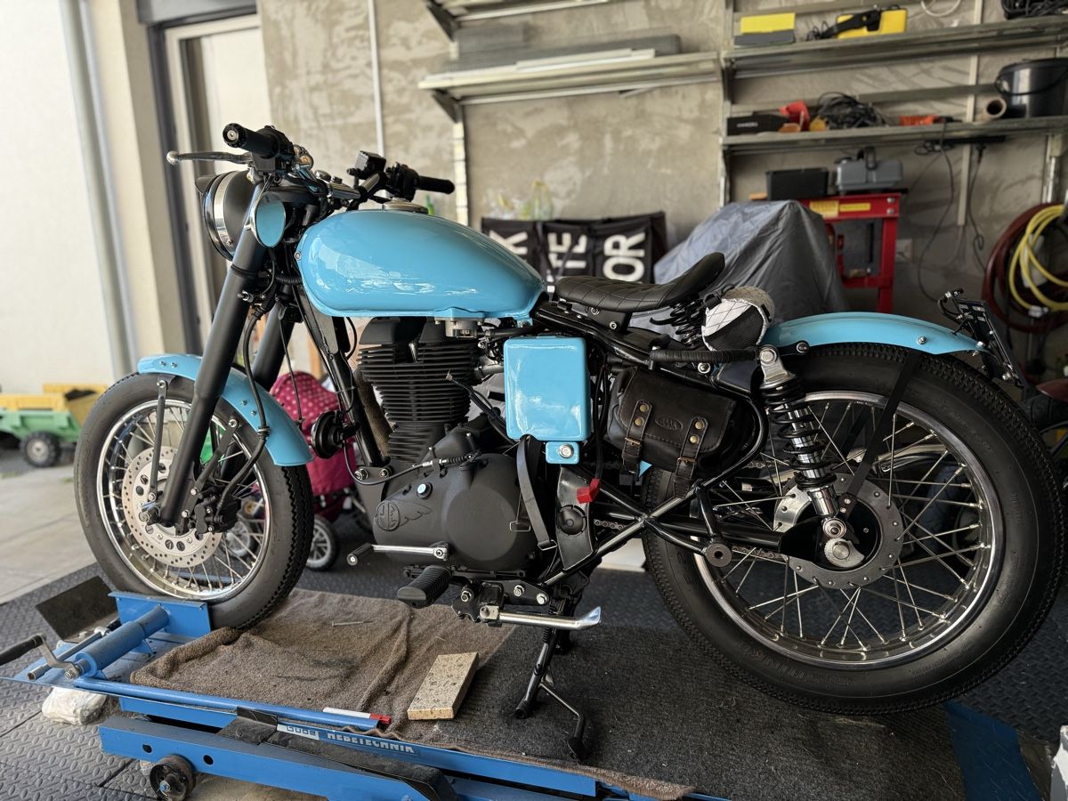 Royal Enfield Strada: Royal enfield bullet 500 efi – Usato da Verscio venduto da dai_jyb8 2