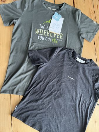 Neues Radys Wander- T-Shirt (S) & gebrauchtes Icebreaker Tee