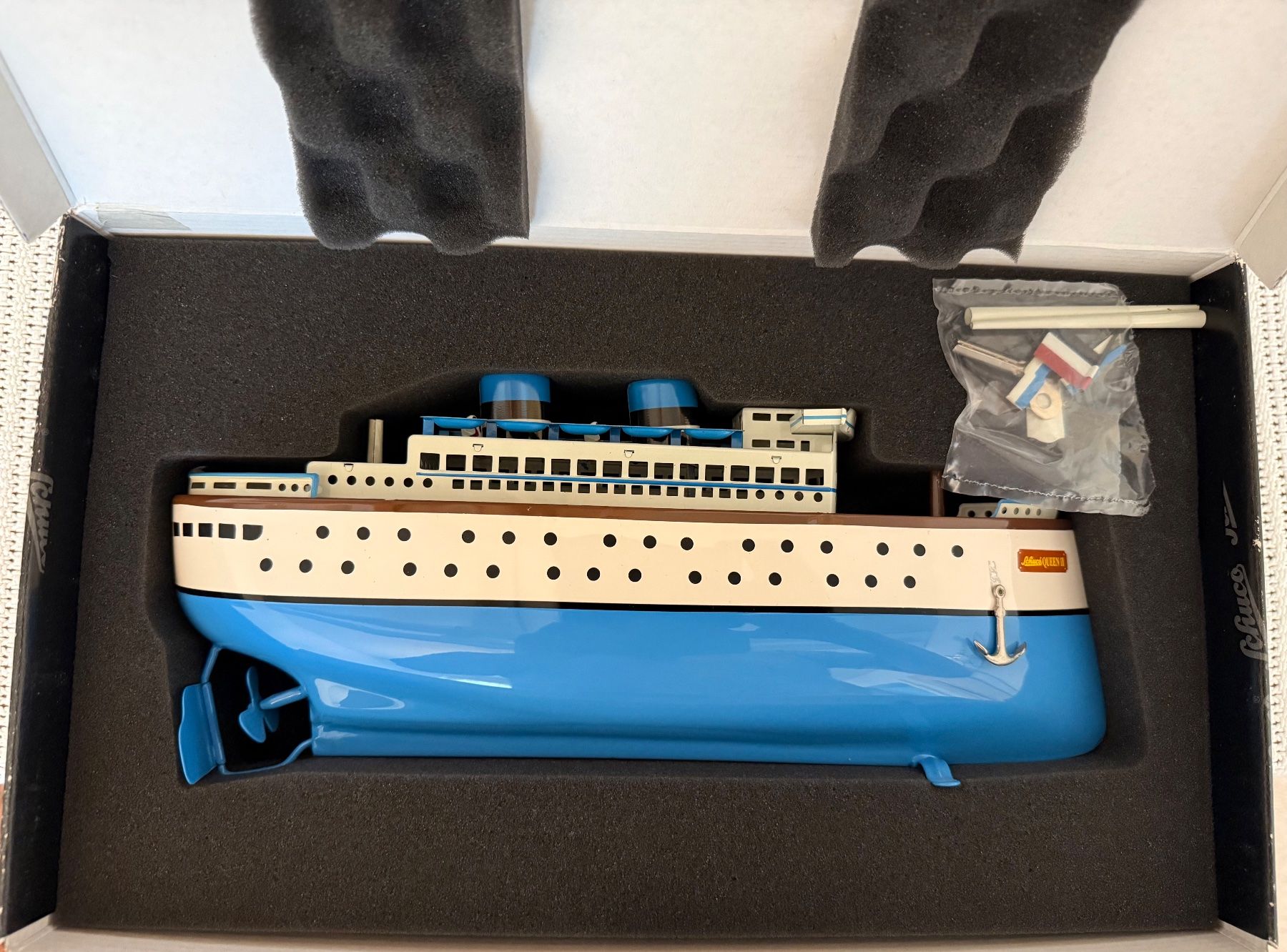 Schuco Kit di modellismo & Modellini statici: Schuco / Blechdampfschiff Queen II – Nuovo (secondo la descrizione) da Bad Ragaz venduto da User_E43 1
