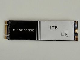 M.2 NGFF SSD 1 TB – SATA – 2280 – x 3 gebraucht