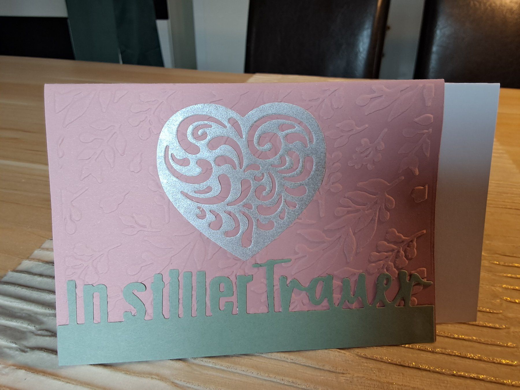 Cartoline: Trauerkarte mit Umschlag "In stiller Trauer" A6 Format – Nuovo e nell'imballaggio originale da Rüegsbach venduto da hpl02