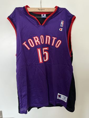 Toronto Raptors Vince Carter #15 Basketball Trikot Gr. 48