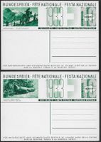 1933 zwei BILD-BF Karten Steinbock 58a + 58c * selten ab 1.-