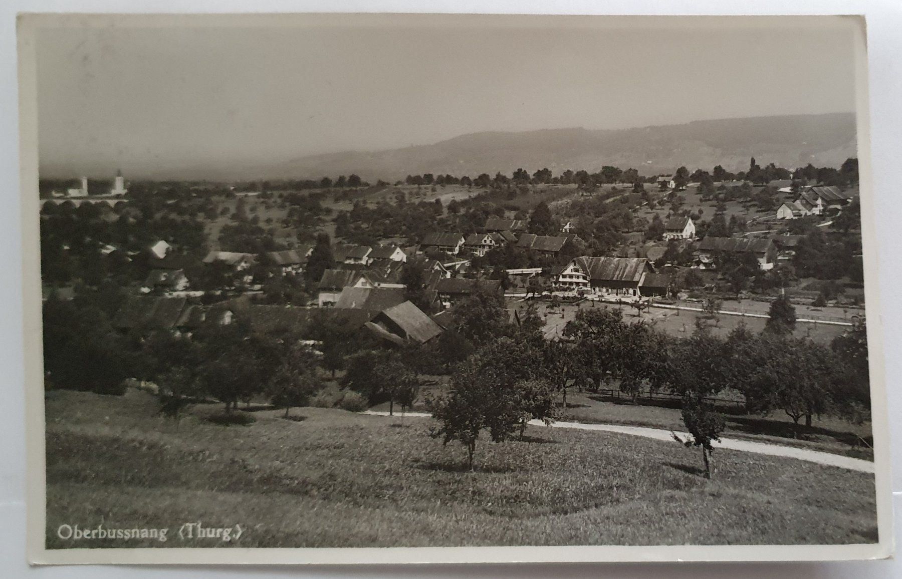 Cartoline postali: Oberbussnang 1939 – Usato da Kreuzlingen venduto da Rschweiz1