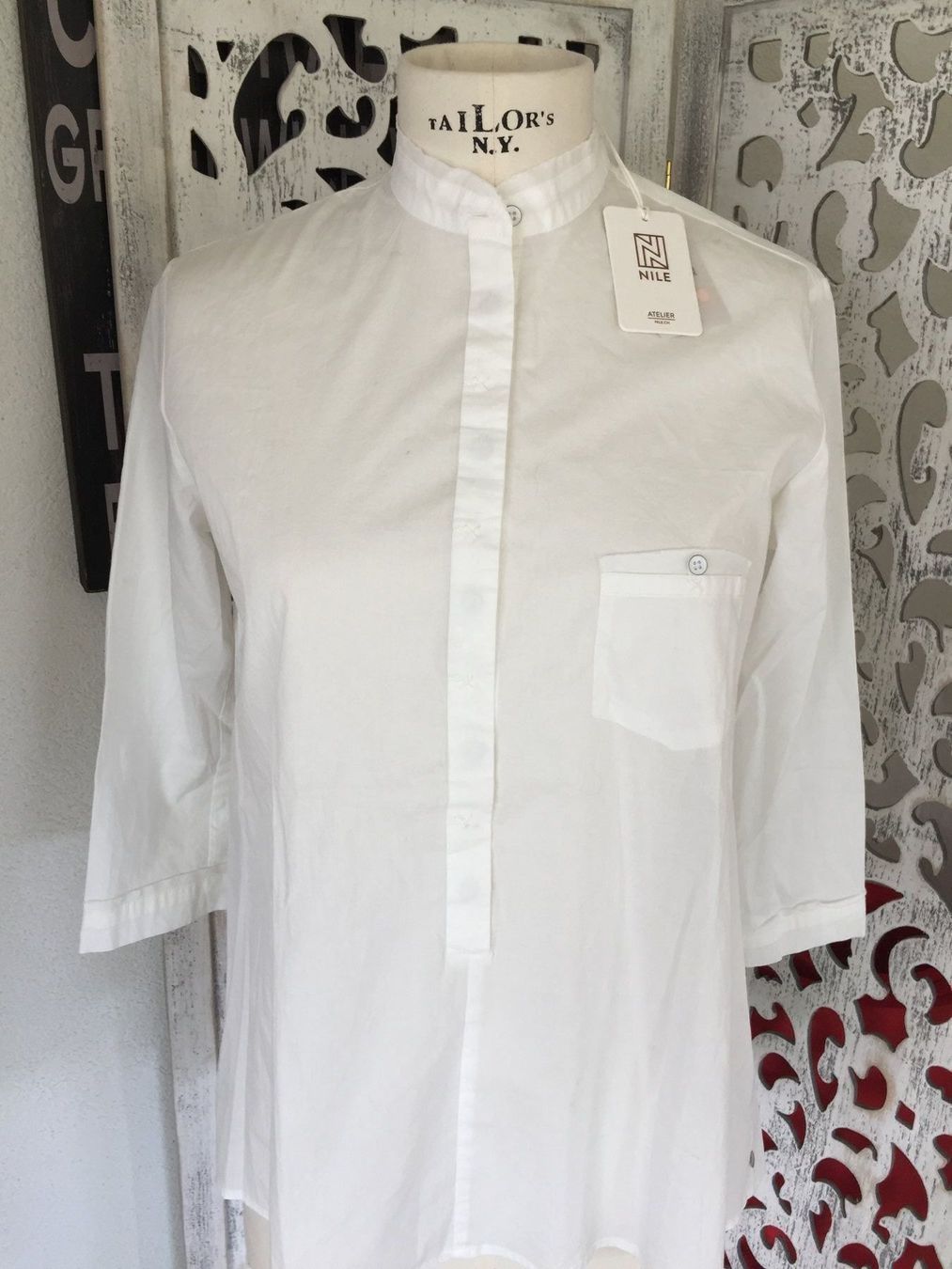 Nile Blusen: Neuware Nile Bluse Gr. XS Baumwolle – Neu (gemäss Beschreibung) aus Kirchdorf AG von coco123