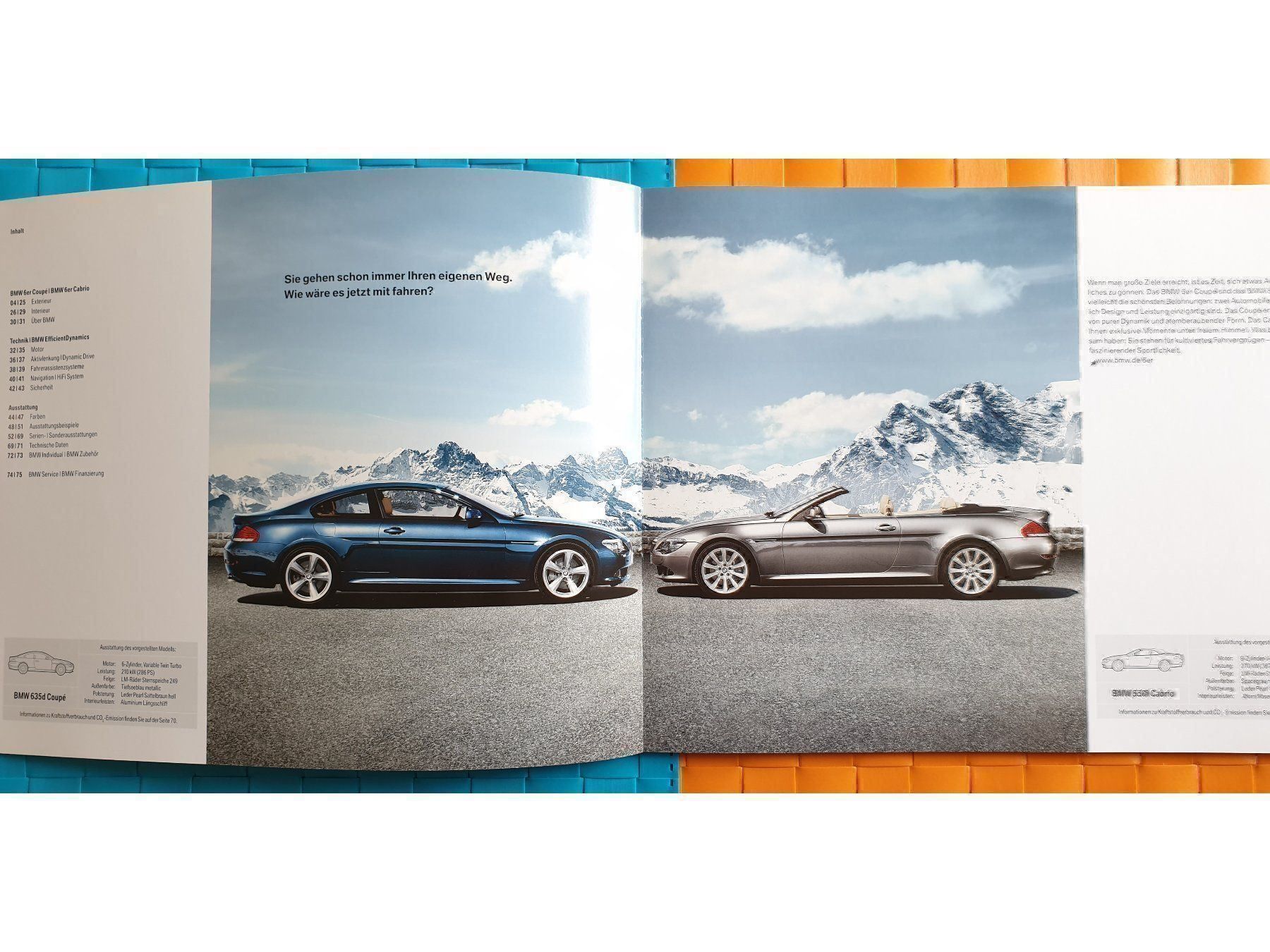 Revues & Magazines: BMW 6er / 630i / 650i / 635d / E63, E64 - Prospekt / Katalog – Neuf (Voir description) à Viganello par CARLiteratur 1