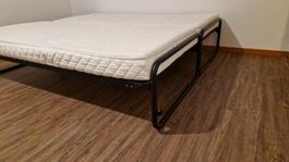 Gästebett / Klappbett 2x90x200 cm Hüsler Nest Matratzen