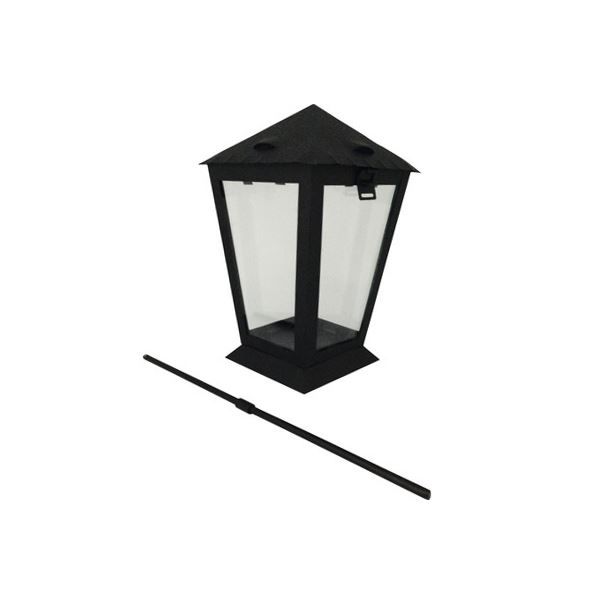 Altro in Decorazioni & Accessori: Grablaterne 25cm schwarz mit Erdspiess – Nuovo e nell'imballaggio originale da Wettingen venduto da Swala 2