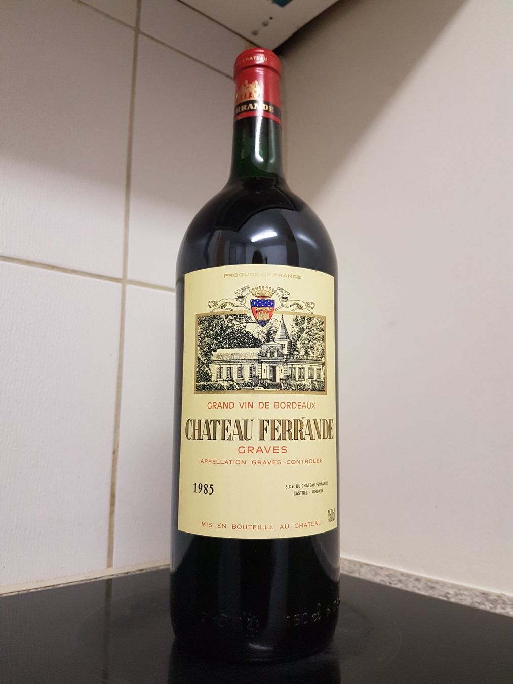 Wein: Chateau Ferrande 1985 Graves 150 cl. – Neu (gemäss Beschreibung) aus Grenchen von poggione