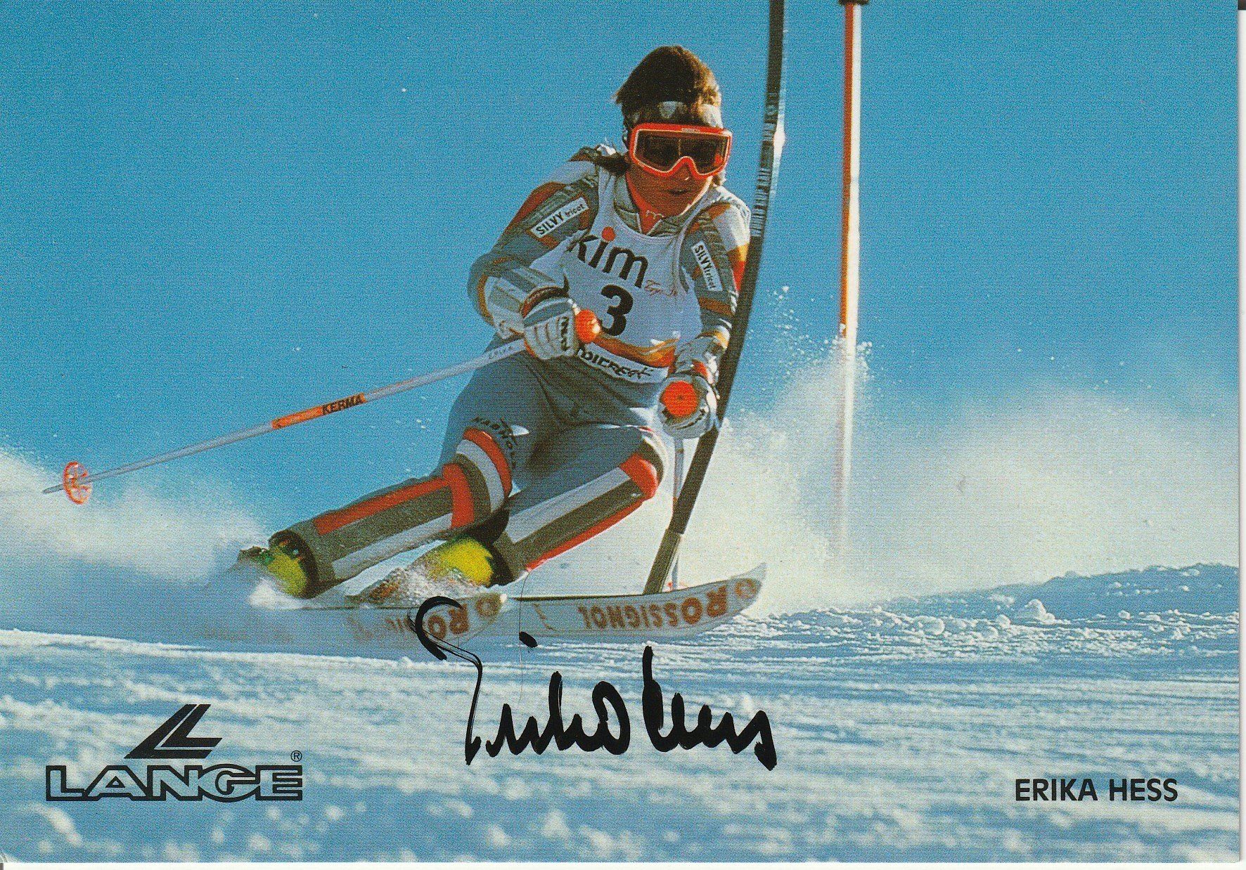 Autogramme: Erika Hess / Originalautogramm – Gebraucht aus Schwyz von racingautographs