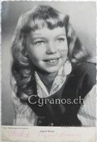 Ingrid Simon (1944) Schauspielerin - Autogramm