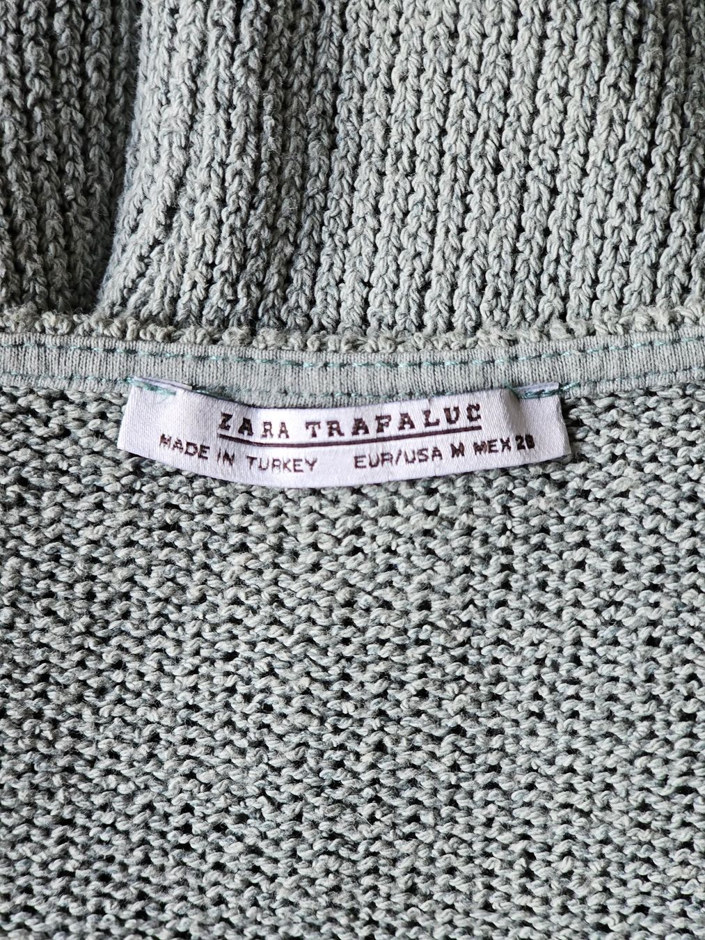Zara Pulls & Sweat-shirts: Strickpullover Zara Mint Seagreen Gr. M – D'occasion à Ried-Brig par Zzyzx 6