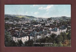 ST. GALLEN - Blick gegen St. Fiden - 1913
