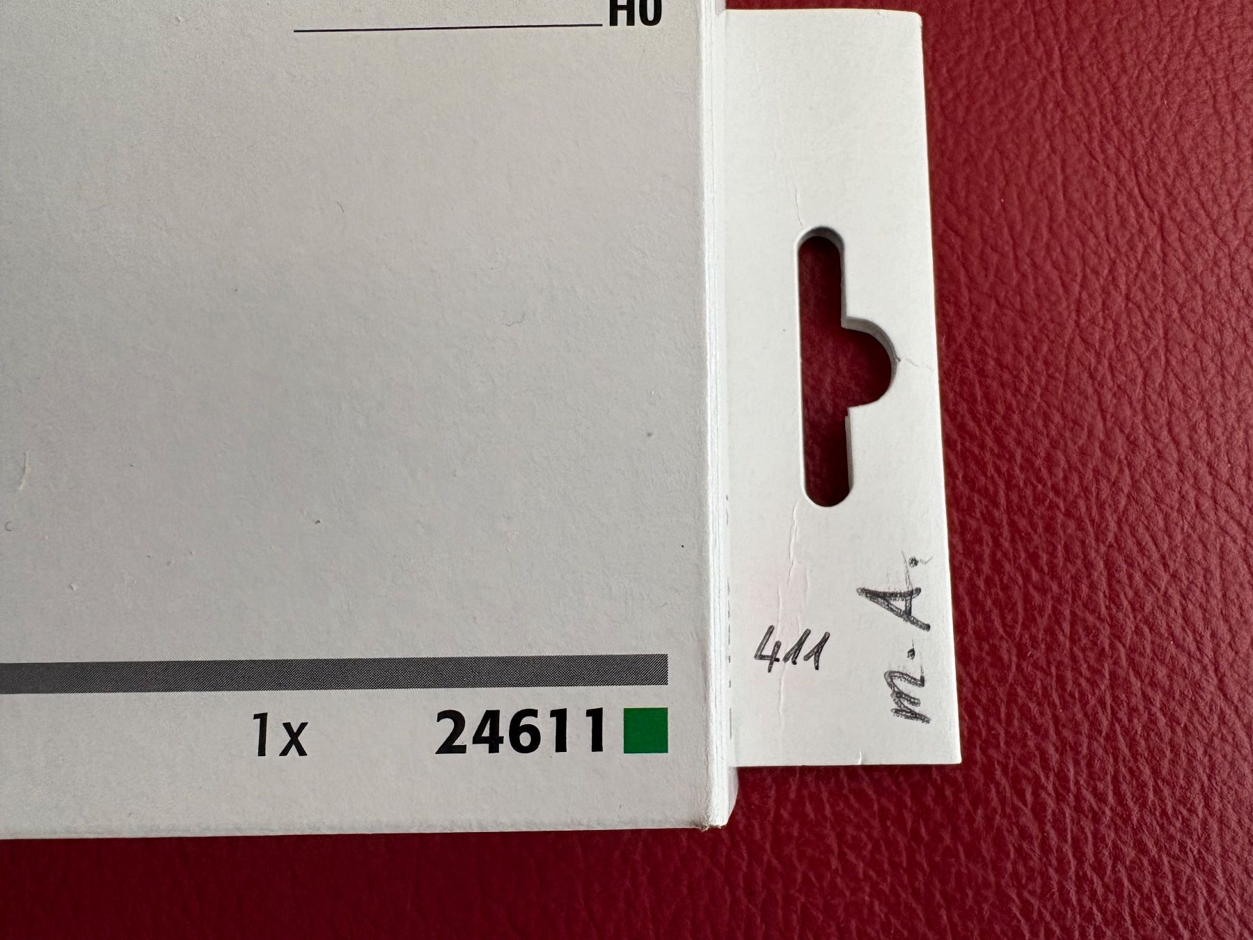 Märklin Modellini di ferrovie: MÄRKLIN 24611 Weiche links – Usato da Zuzwil SG venduto da Zibu-3 2