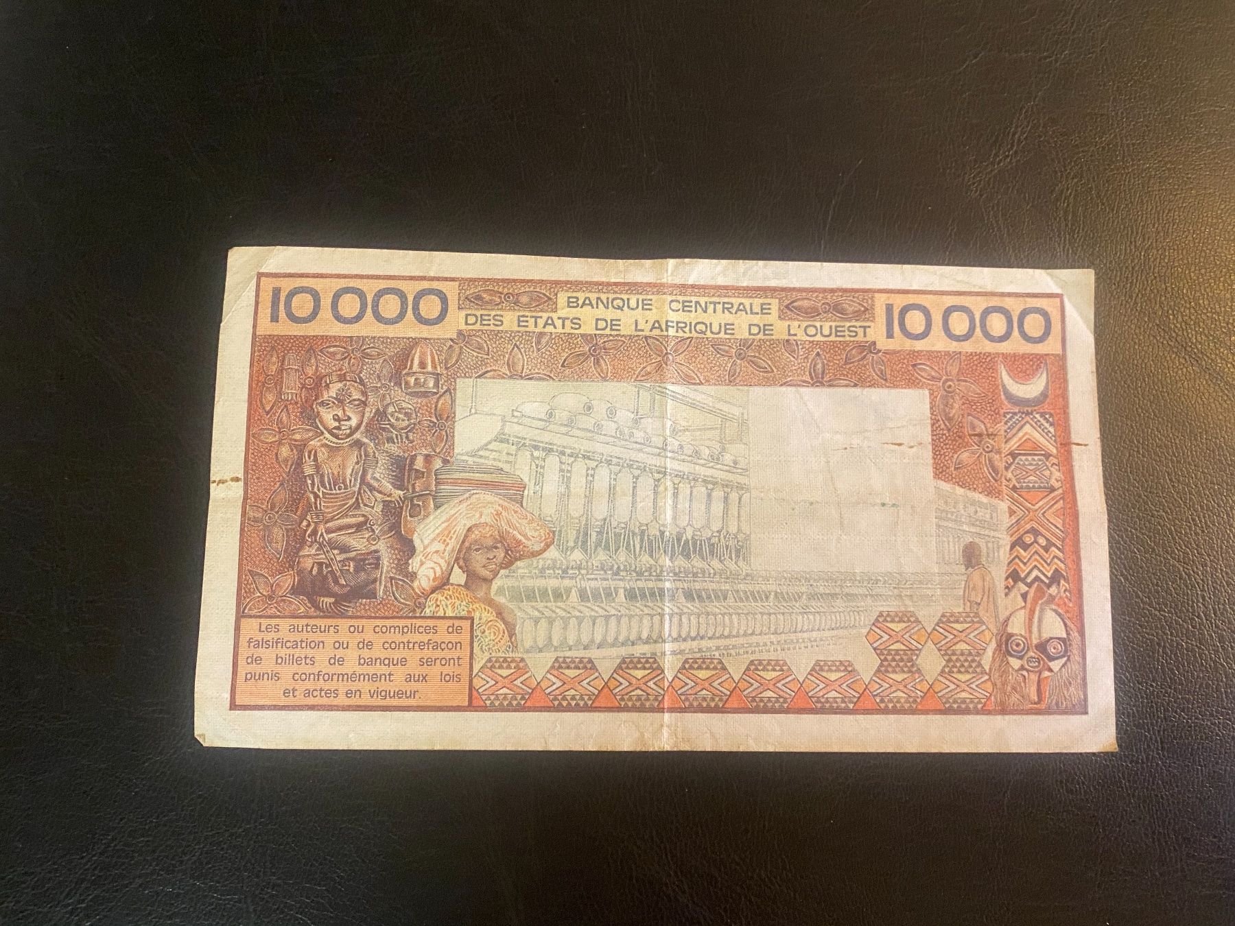 Billets de banque: 10000 Francs – D'occasion à Dällikon par Woldbanknoten 2