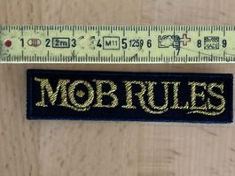 Mob Rules Patch Sticker Aufnäher Metal Rock Band