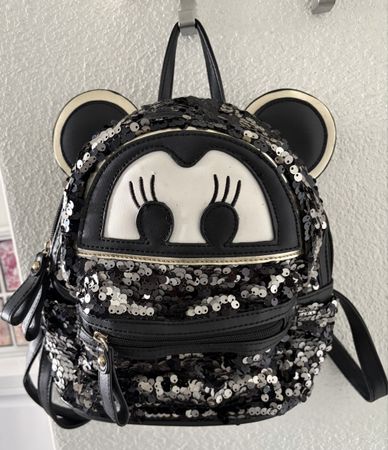 Sac à dos Minnie Mouse à paillettes  ✨🐭🎀