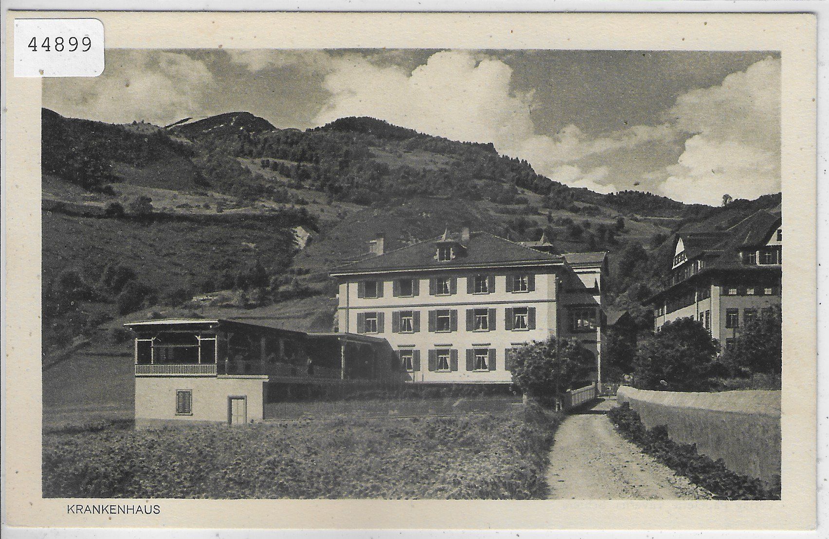 Cartoline postali: Schiers - Krankenhaus – Usato da Ettingen venduto da Kartenplanet