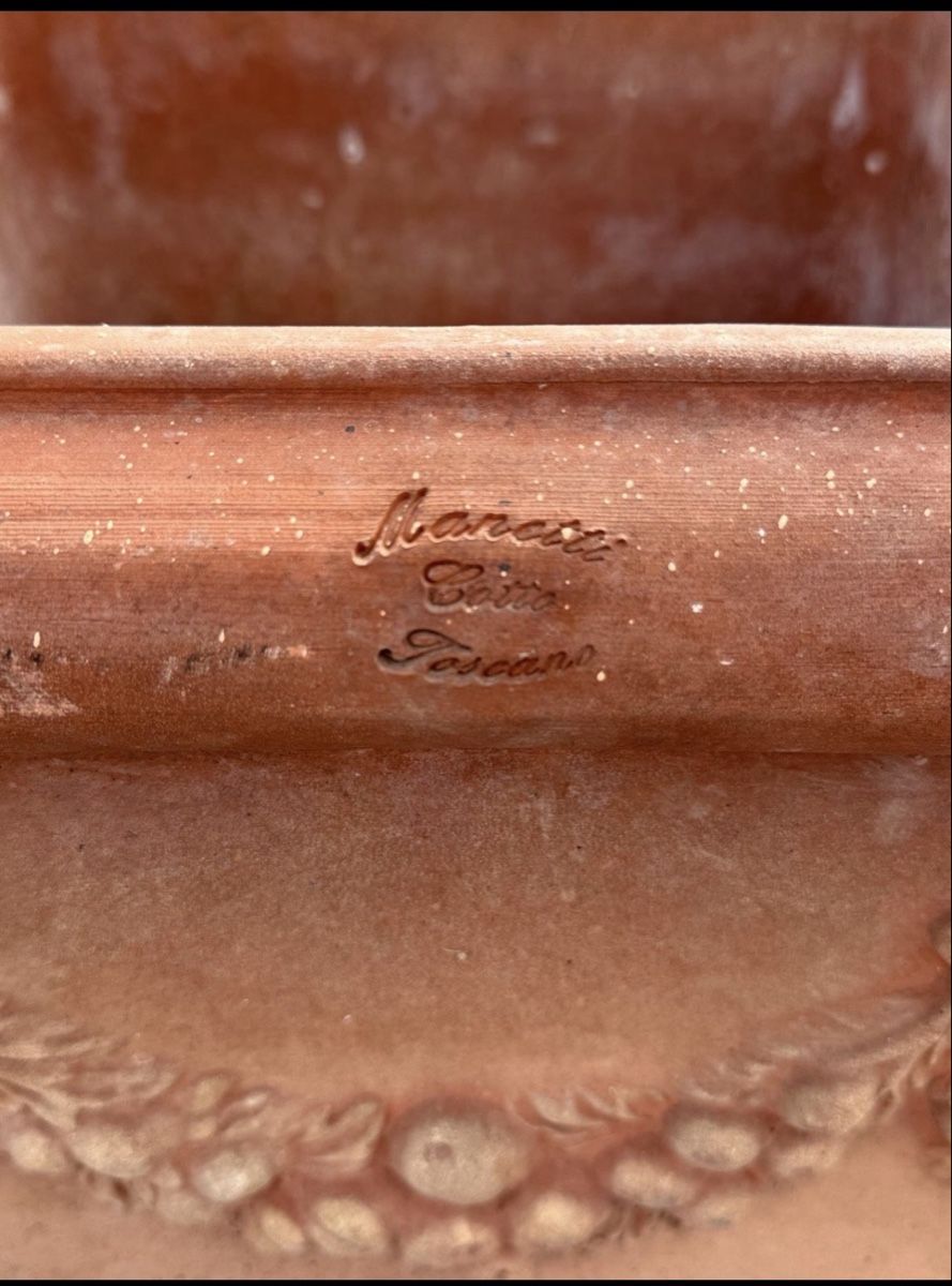 Vasi per fiori: Original Manetti Cotto Toscano Terracotta Topf – Usato da Schindellegi venduto da HeroMan. 2