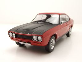 Ford Capri MK I RS 2600 1971-1972 rot / matt-schwarz    1:18