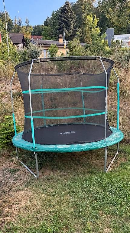 Trampoline: Gartentrampolin rund mit Sicherheitsnetz – Gebraucht aus Stein AG von Marcster99 1
