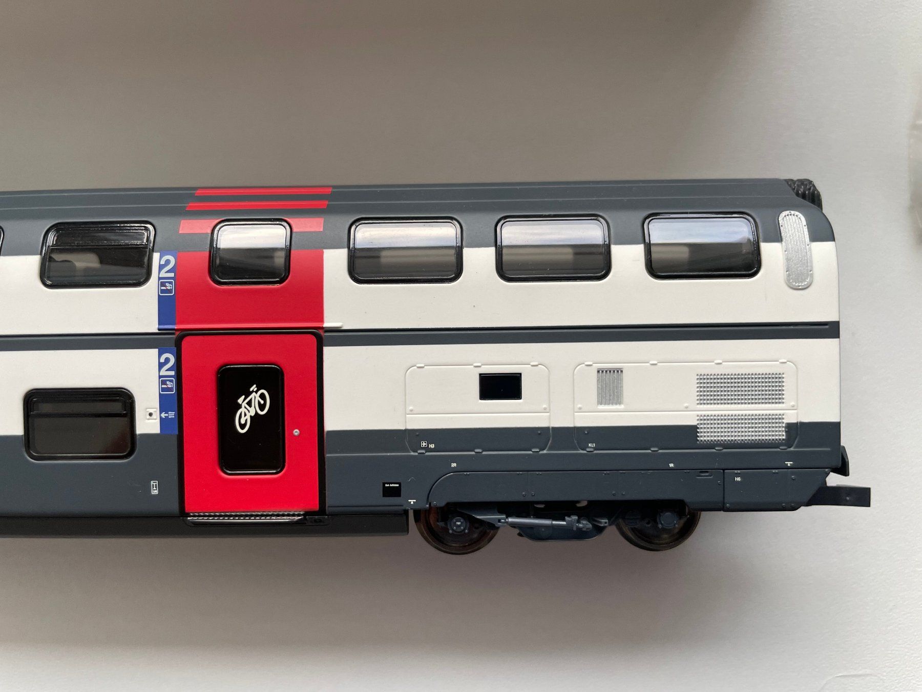 Roco Modellini di ferrovie: Roco 45464: SBB IC 2000, Dosto Bt 915 – Usato da Spiez venduto da bap75 6