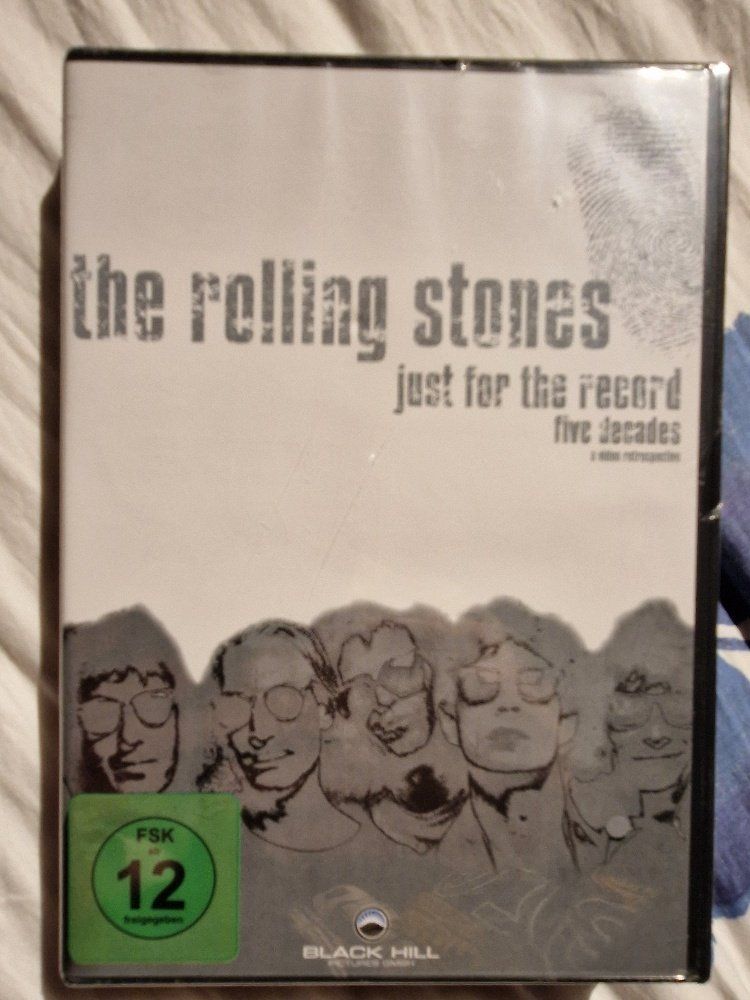 Alle DVDs: The Rolling Stones Just for the Record - Five Decades 4 DVDs – Neu und originalverpackt aus Brittnau von Zibu