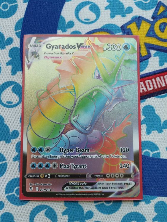 Gyarados Vmax Rainbow Rare Evolving Skies Kaufen auf Ricardo