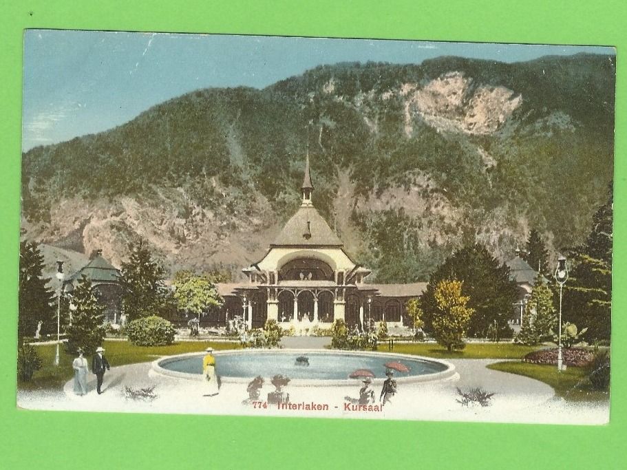 Ansichtskarten: Interlaken - Kuhrsaal – Neu (gemäss Beschreibung) aus Zürich von t24_de