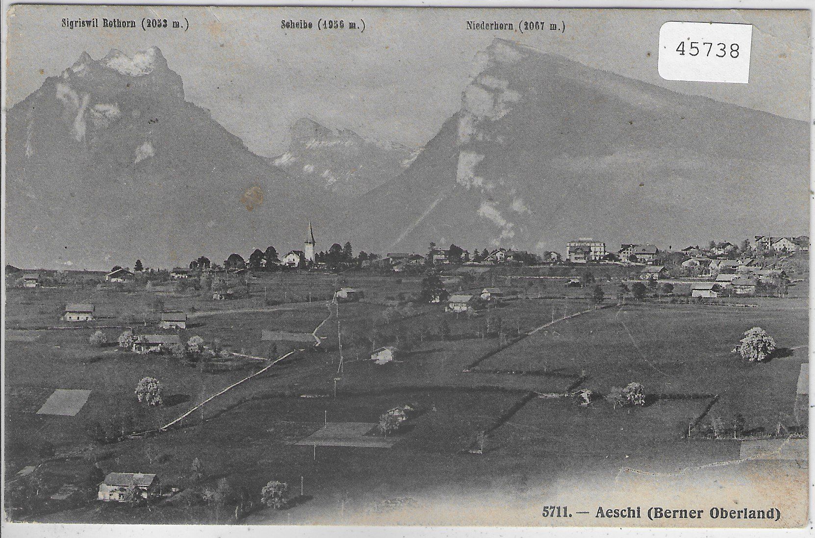 Cartes postales: Aeschi (Berner Oberland) – D'occasion à Ettingen par Kartenplanet
