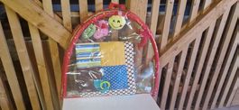 Baby Spieldecke / Krabbeldecke mit Spielbogen