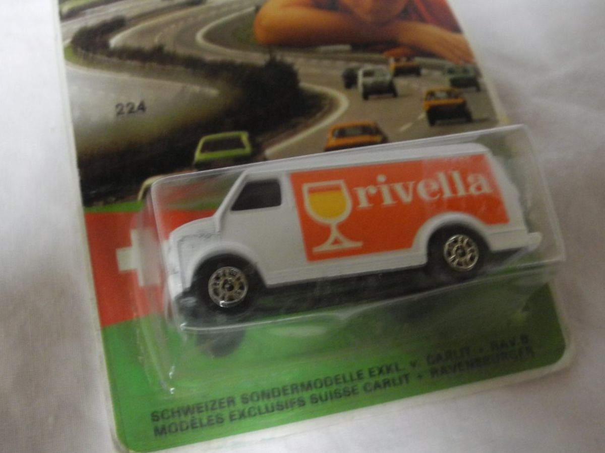 Corgi Toys Modellini d'auto: CORGI JUNIORS  NR. 224   RIVELLA VAN   MIB – Nuovo e nell'imballaggio originale da Gurtnellen venduto da Murmeli99 1