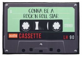 Türmatte Music-Cassette  Robuste Schmutzfangmatte