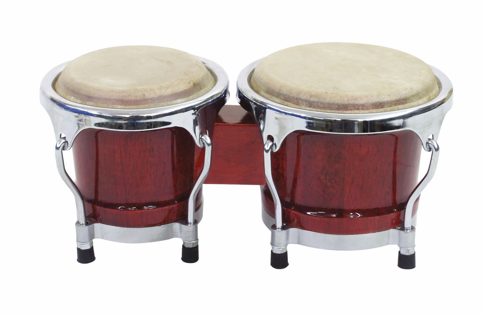 Strumenti musicali: DIMAVERY BG-45 Bongo 4+ 5 weinrot – Nuovo e nell'imballaggio originale da Däniken SO venduto da Profog1