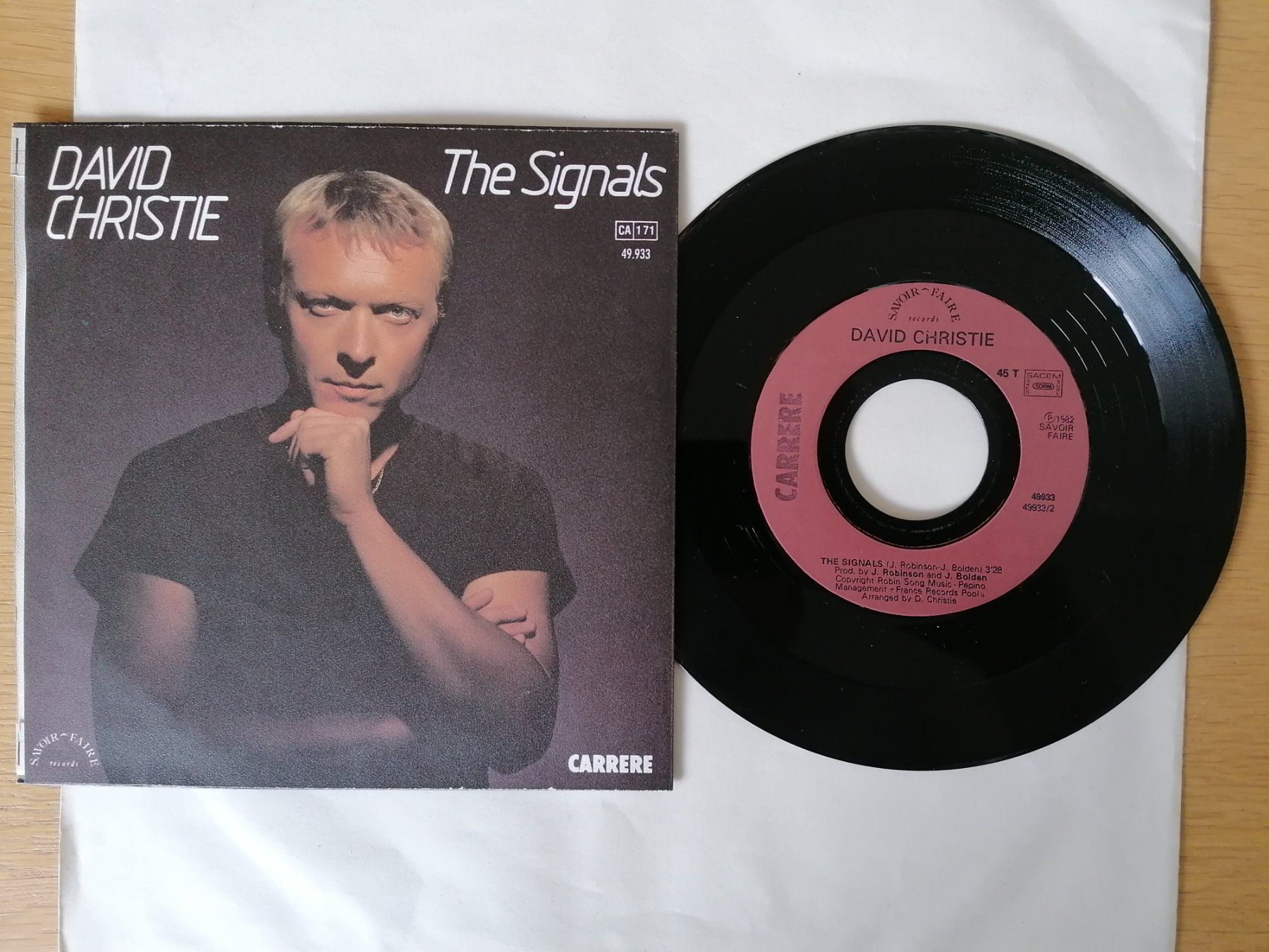 Vinyles: David Christie --  Saddle Up – D'occasion à Beinwil am See par Funkthesizer 1