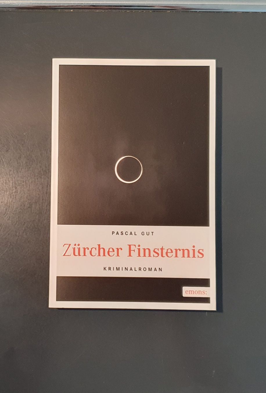 Livres: Zürcher Finsternis von Pascal Gut – D'occasion à Dübendorf par Povo 1