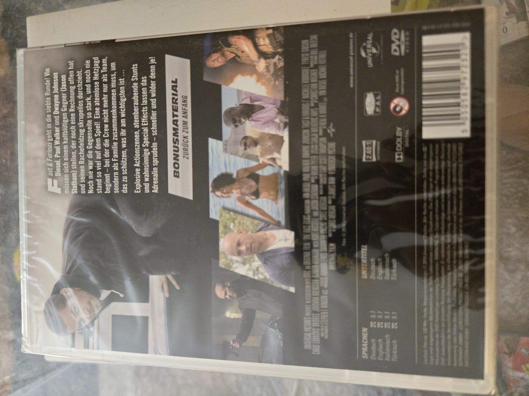 Tutti i DVDs: Fast & Furious 7 DVD – Usato da Bussigny venduto da Kfdlt 1