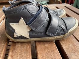 Bisgaard Lederschuhe Gr. 33, dunkelblau