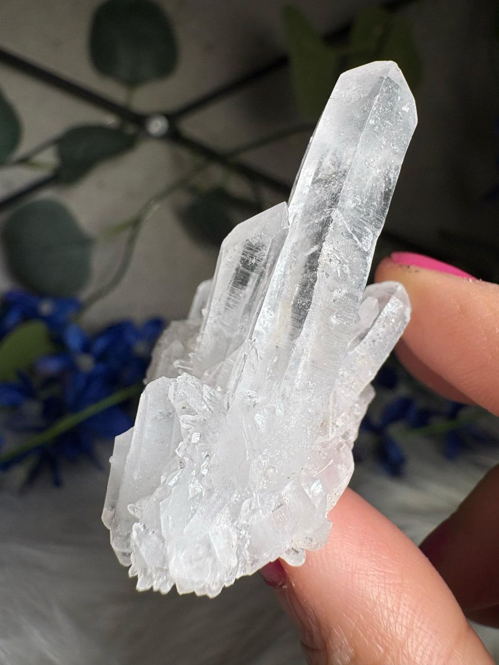 Minerali & Pietre curative: Kolumbianischer Lemurian-Quarz-Cluster – Nuovo (secondo la descrizione) da Neuheim venduto da m.hald 6